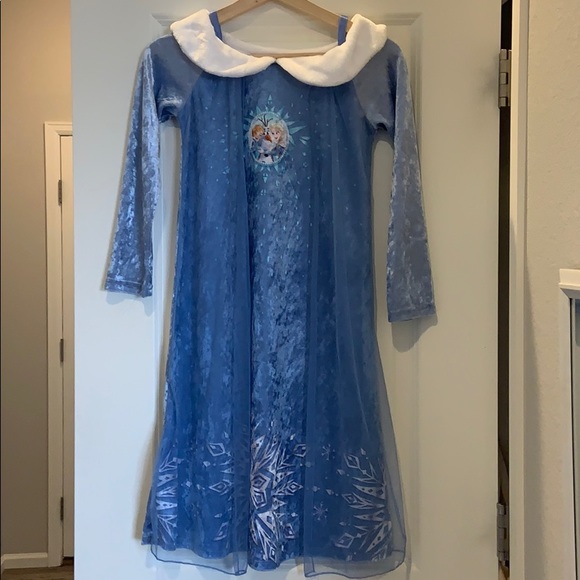 elsa snowflake dress